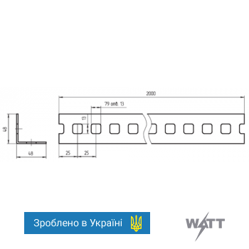 Уголок УСЭК55 У3