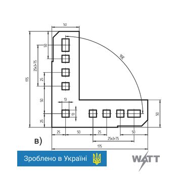 Уголок УСЭК60 У1
