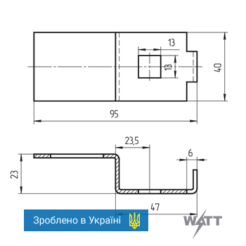 Скоба УСЭК67 У3