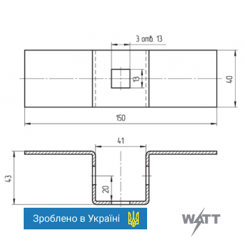 Скоба УСЭК68 У3
