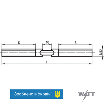 Шпилька УСЭК81-2 У1