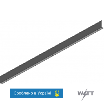 Разделитель лотка РЛ-50-s2 УТ1,5 оцинкованная сталь