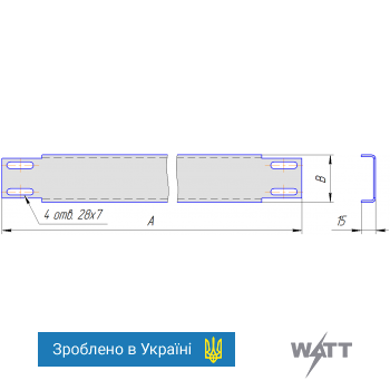 Планка монтажная ПМ-6 h100