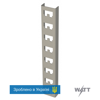 Стойка кабельная К1151 УТ2,5 1,5мм оцинкованная