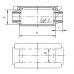 Коробка металлическая прямая КП-2" У3,5
