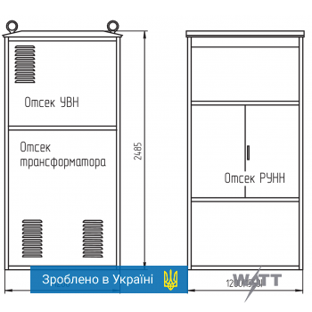КТПМГ 250/10(6)/0,4-У1 Комплектная трансформаторная подстанция малогабаритная