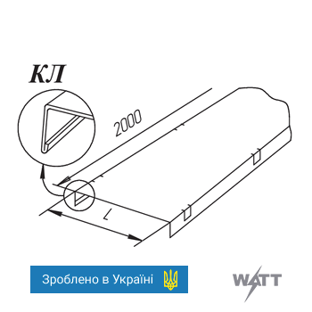 Крышка лотка проволочного КЛП-250