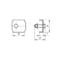 Прижим НЛ-ПР У3 Прижим НЛ-ПР У3
