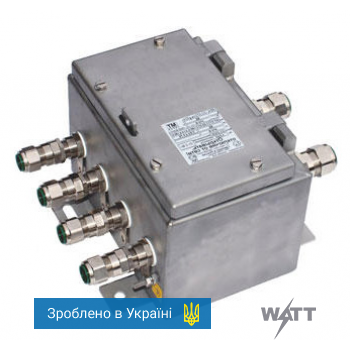 Коробка клеммная искробезопасная КИ-s1 У2 IP54 нержавеющая сталь