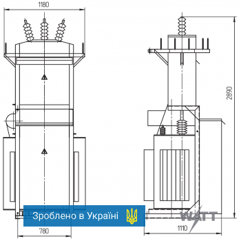 КТПМ 63/6(10)/0,4-У1 Комплектная трансформаторная подстанция мачтовая