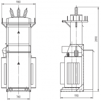 КТПМ 63/6(10)/0,4-У1 Комплектная трансформаторная подстанция мачтовая