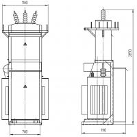 КТПМ 250/6(10)/0,4-У1 Комплектная трансформаторная подстанция мачтовая КТПМ 250/6(10)/0,4-У1 Комплектная трансформаторная подстанция мачтовая