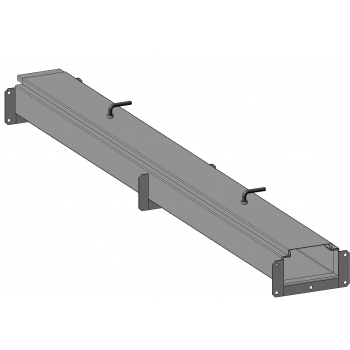 КПС-0,15x0,4-2 Короб кабельный сейсмостойкий прямой КПС-0,15x0,4-2 Короб кабельный сейсмостойкий прямой